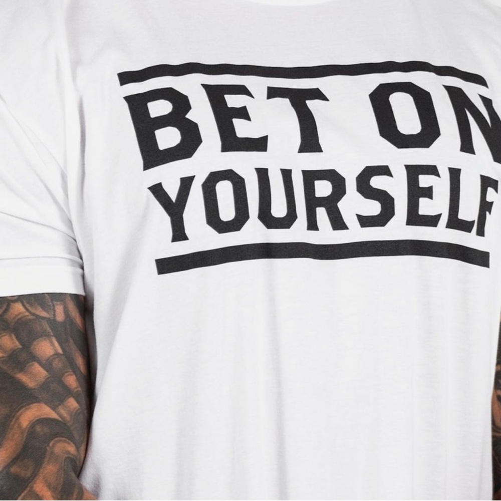 White Graphic Men's Shirt